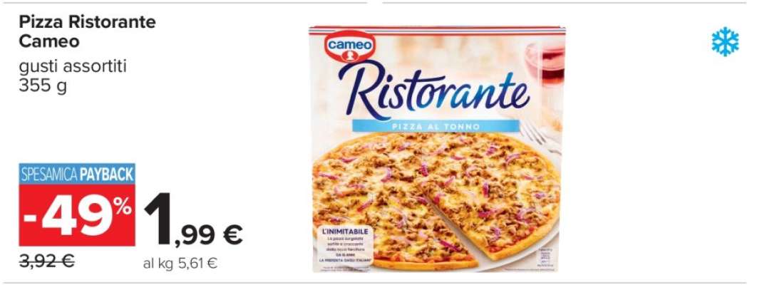 PIZZA RISTORANTE CAMEO