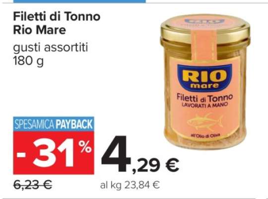 FILETTI DI TONNO RIO MARE