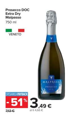 Prosecco DOC Extra Dry Malpasso