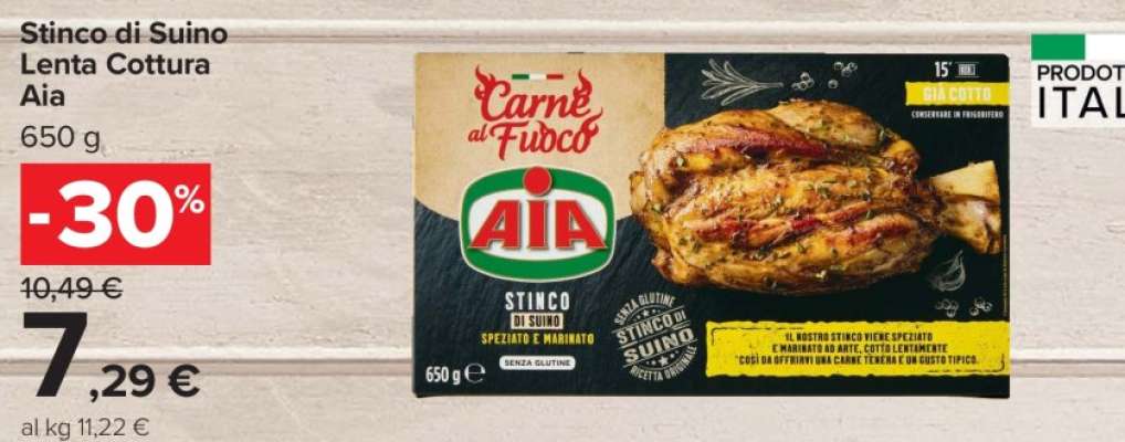 Stinco di Suino Lenta Cottura Aia