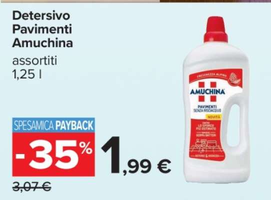 Detersivo Pavimenti Amuchina