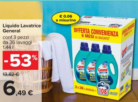 Liquido Lavatrice General