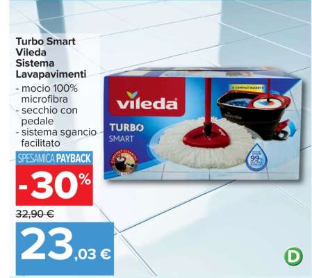 Turbo Smart Vileda Sistema Lavapavimenti