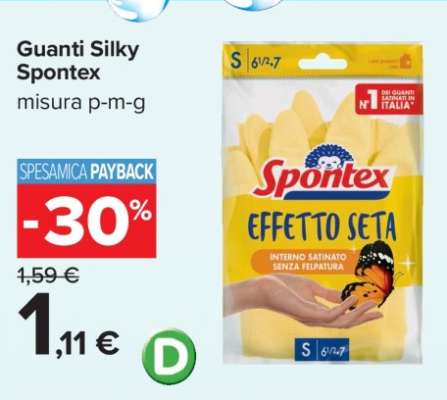 Guanti Silky Spontex