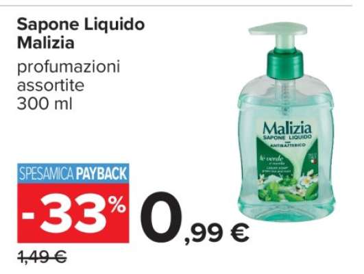 Sapone Liquido Malizia