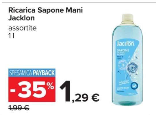 Ricarica Sapone Mani Jacklon