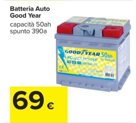 Batteria Auto Good Year