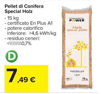 Pellet di Conifera Special Holz