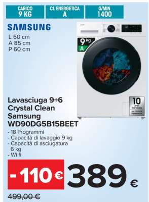 Samsung WD90DG5B15BEET