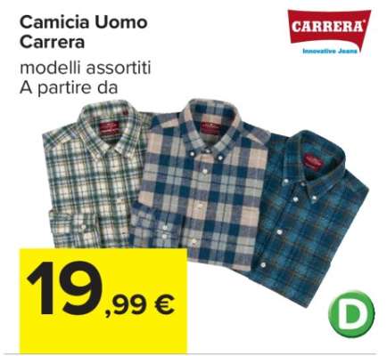 CAMICIA UOMO CARRERA