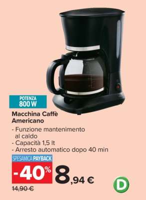 Macchina Caffè Americano