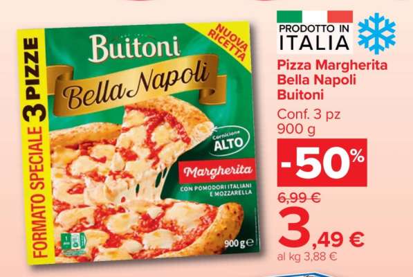 Pizza Margherita Bella Napoli Buitoni