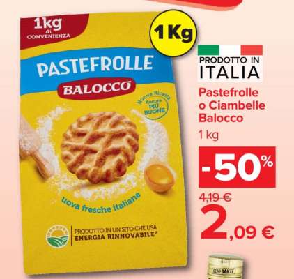 Pastefrolle o Ciambelle Balocco