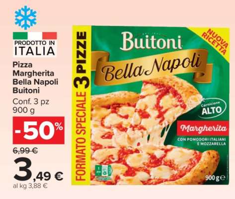Pizza Margherita Bella Napoli Buitoni