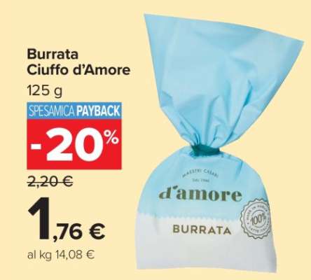 Burrata Ciuffo d’Amore