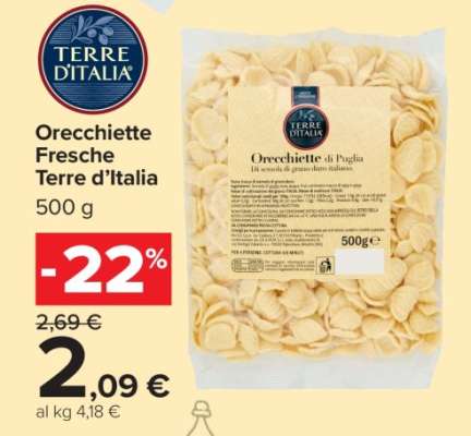 Orecchiette Fresche Terre d’Italia