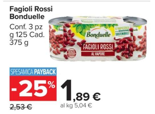 Fagioli Rossi Bonduelle