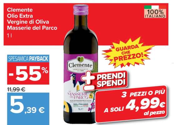 Clemente Olio Extra Vergine di Oliva Masserie del Parco