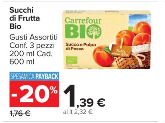 Succhi di Frutta Bio