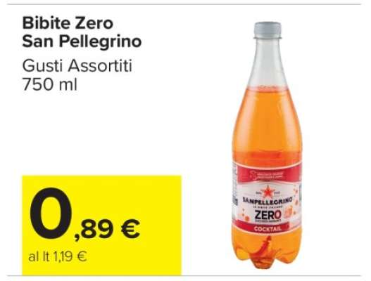 Bibite Zero San Pellegrino
