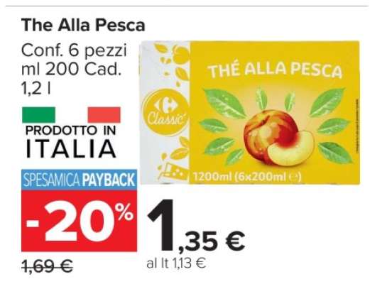 THÈ ALLA PESCA