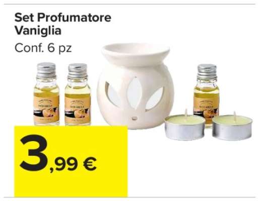 Set Profumatore Vaniglia