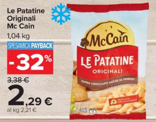 LE PATATINE ORIGINALI MC CAIN
