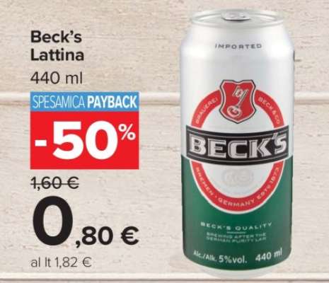 Beck’s Lattina