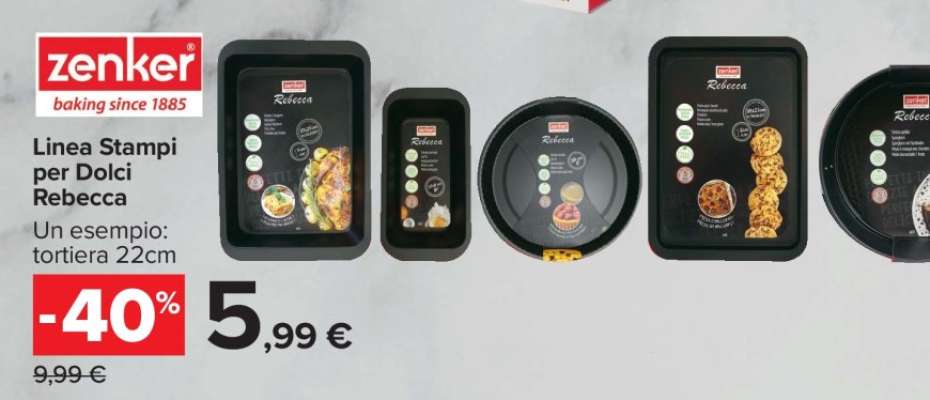 Linea Stampi per Dolci Rebecca