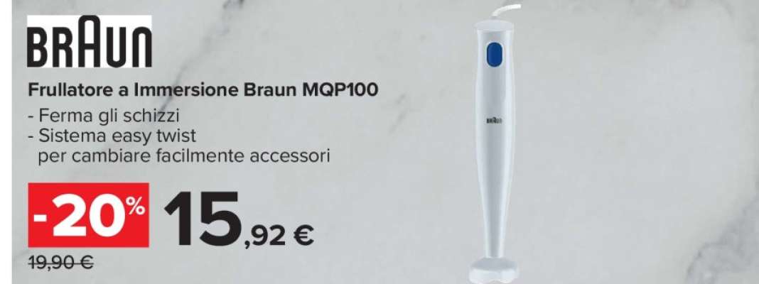 Frullatore a Immersione Braun MQP100