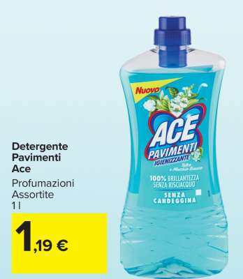 DETERGENTE PAVIMENTI ACE
