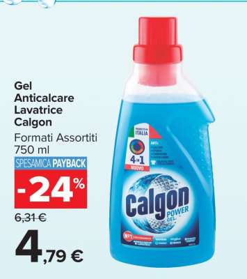 Gel Anticalcare Lavatrice Calgon