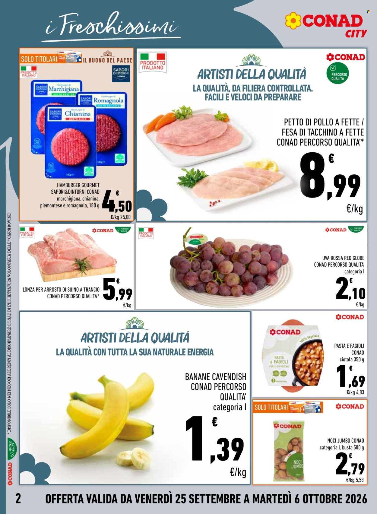 Volantino Conad - 25/9/2026 - 6/10/2026. Pagina 2