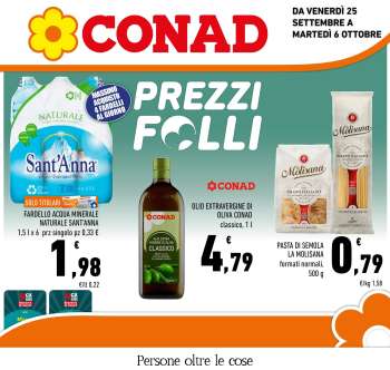 Volantino Conad - 25/9/2026 - 6/10/2026.