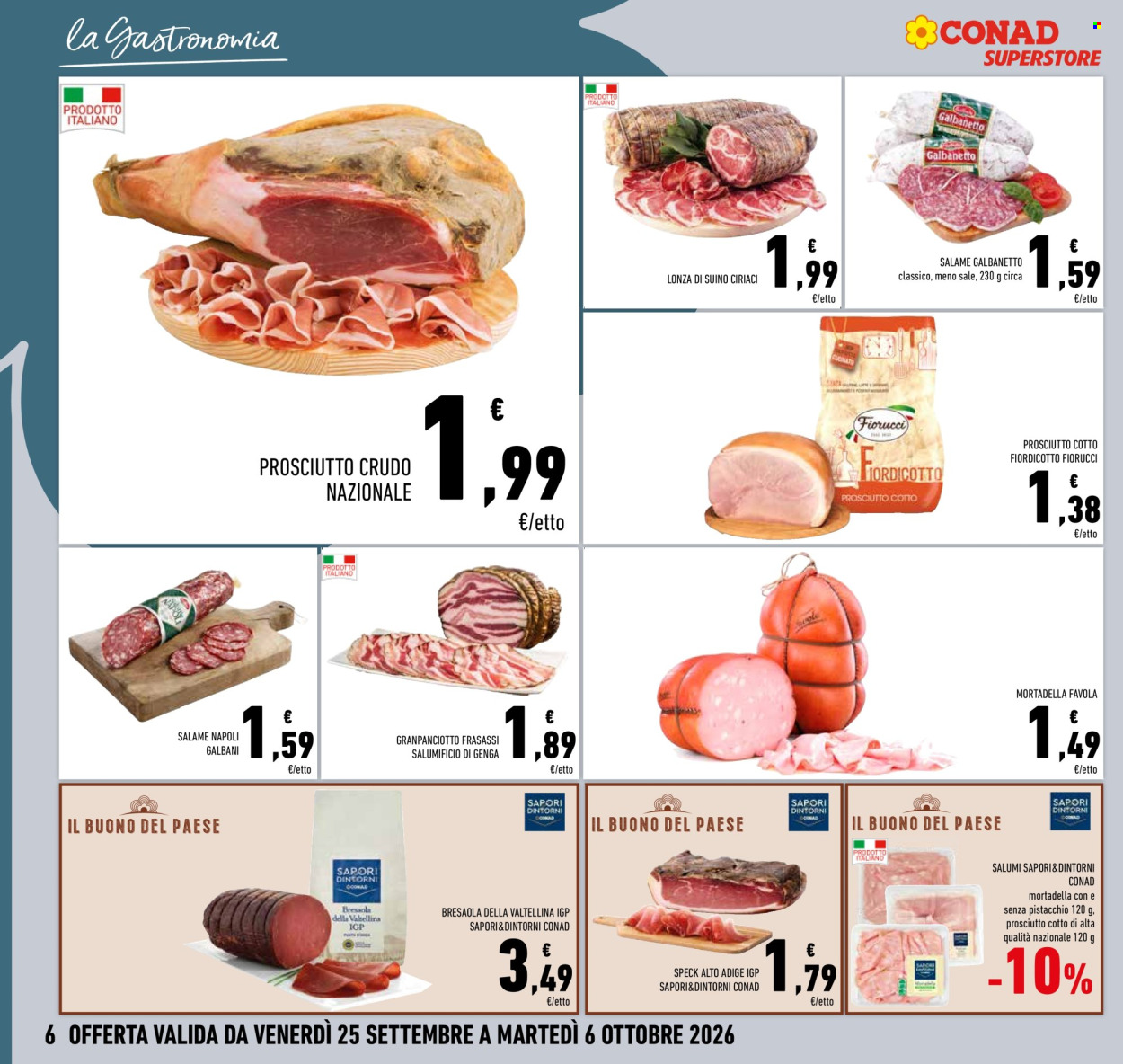 Volantino Conad Superstore - 25/9/2026 - 6/10/2026. Pagina 6