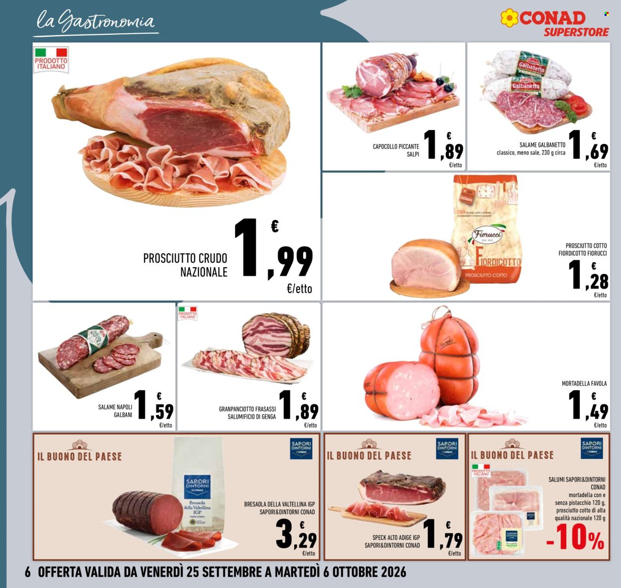 Volantino Conad Superstore - 25/9/2026 - 6/10/2026. Pagina 6