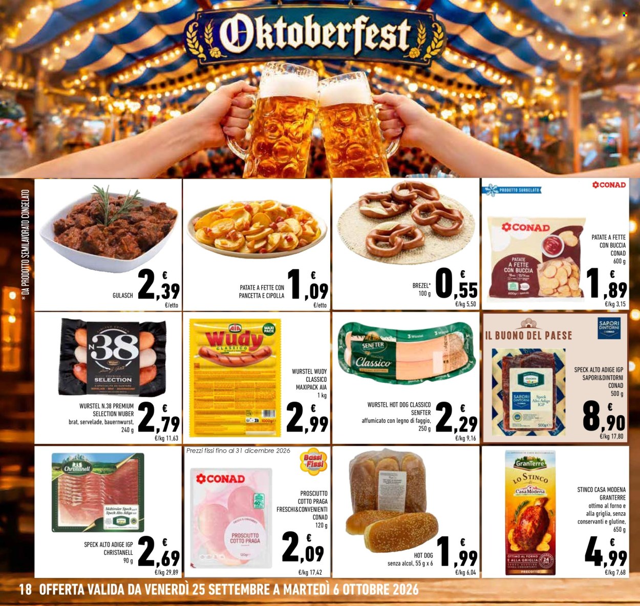 Volantino Conad Superstore - 25/9/2026 - 6/10/2026. Pagina 18