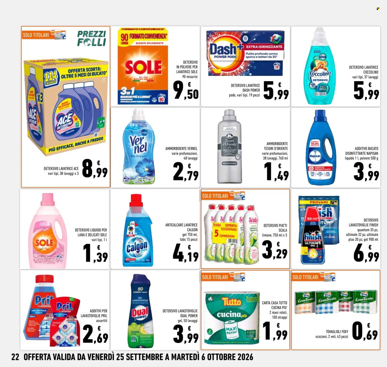 Volantino Conad Superstore - 25/9/2026 - 6/10/2026. Pagina 22