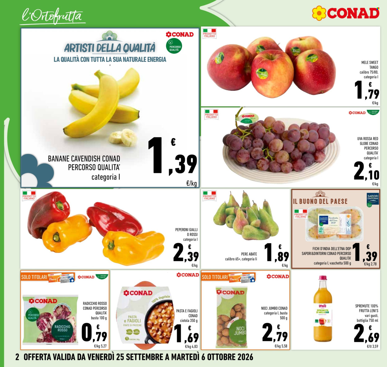 Volantino Conad - 25/9/2026 - 6/10/2026. Pagina 2