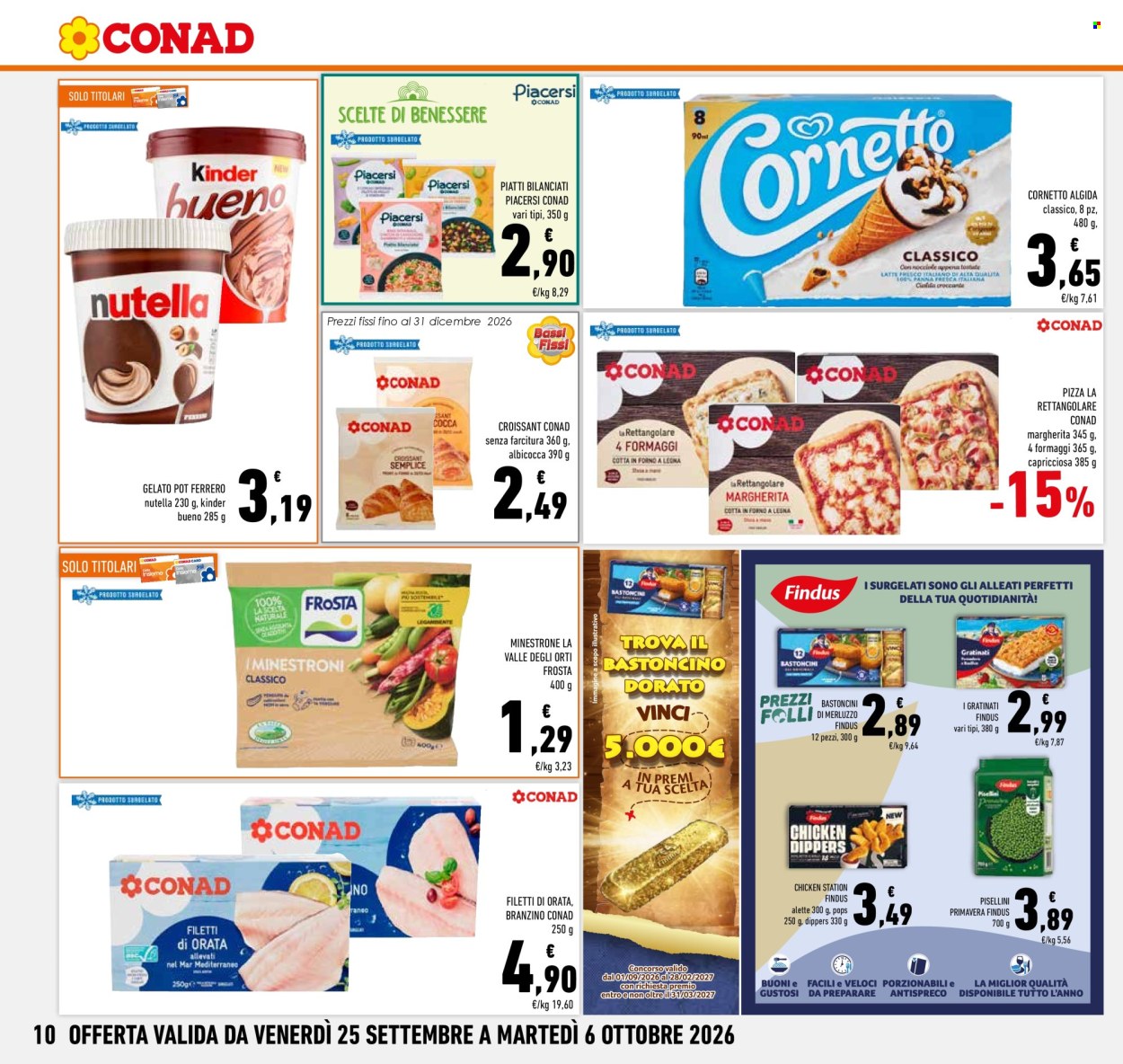 Volantino Conad - 25/9/2026 - 6/10/2026. Pagina 10