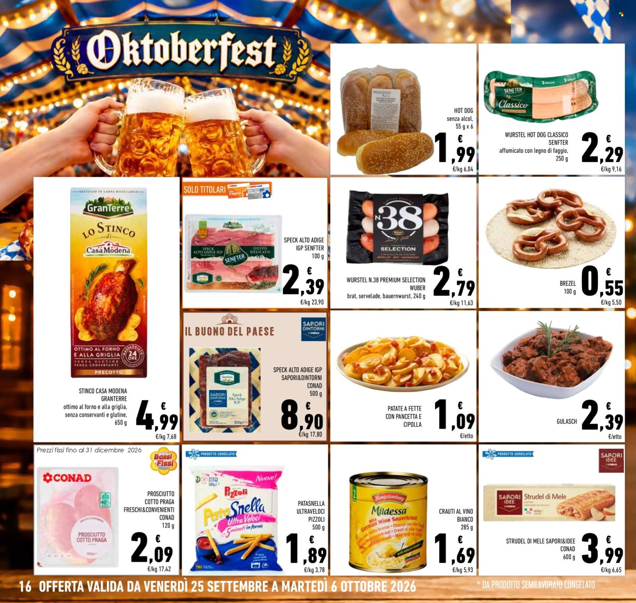 Volantino Conad - 25/9/2026 - 6/10/2026. Pagina 16