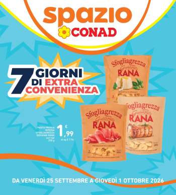 Volantino Spazio Conad - 25/9/2026 - 1/10/2026.