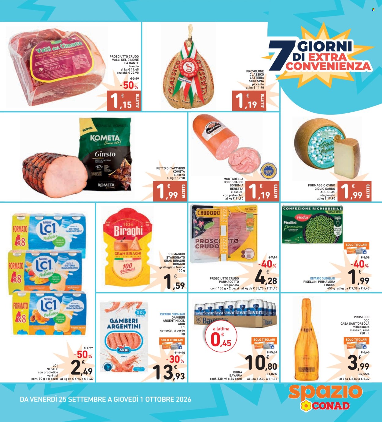 Volantino Spazio Conad - 25/9/2026 - 1/10/2026. Pagina 3