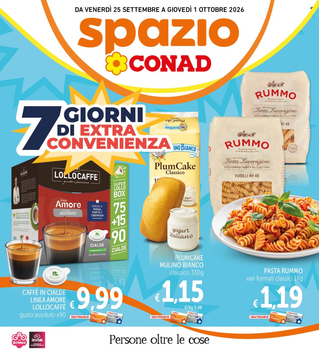 Volantino Spazio Conad - 25/9/2026 - 1/10/2026. Pagina 1