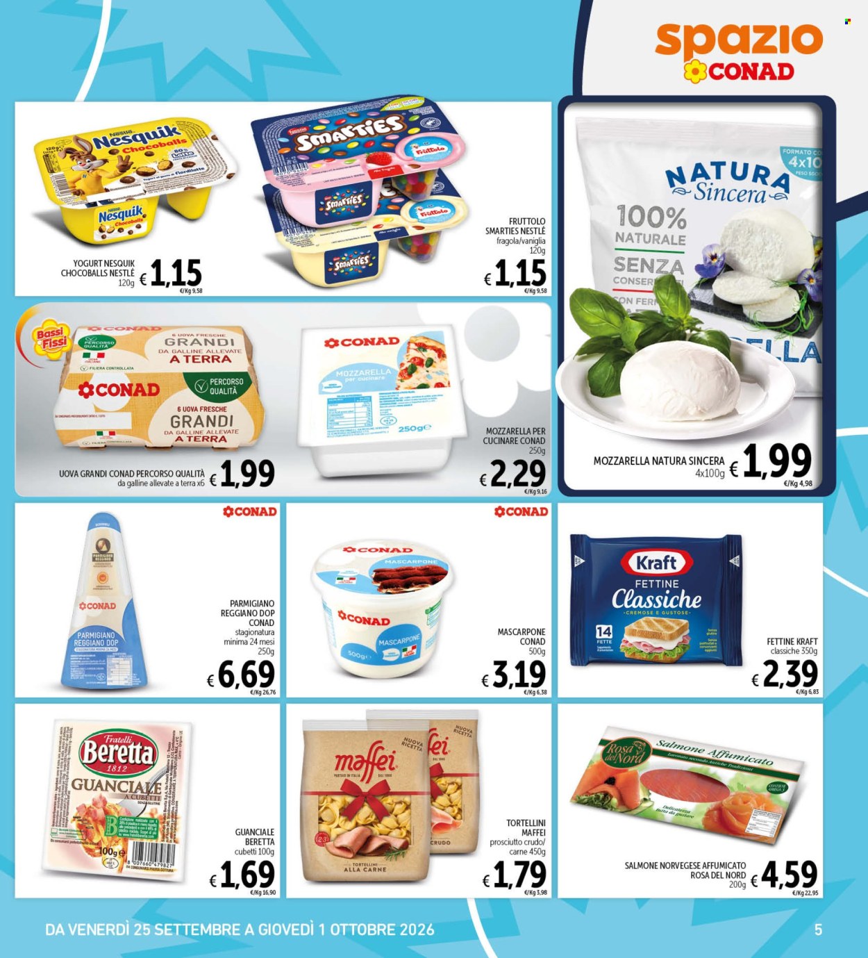 Volantino Spazio Conad - 25/9/2026 - 1/10/2026. Pagina 5