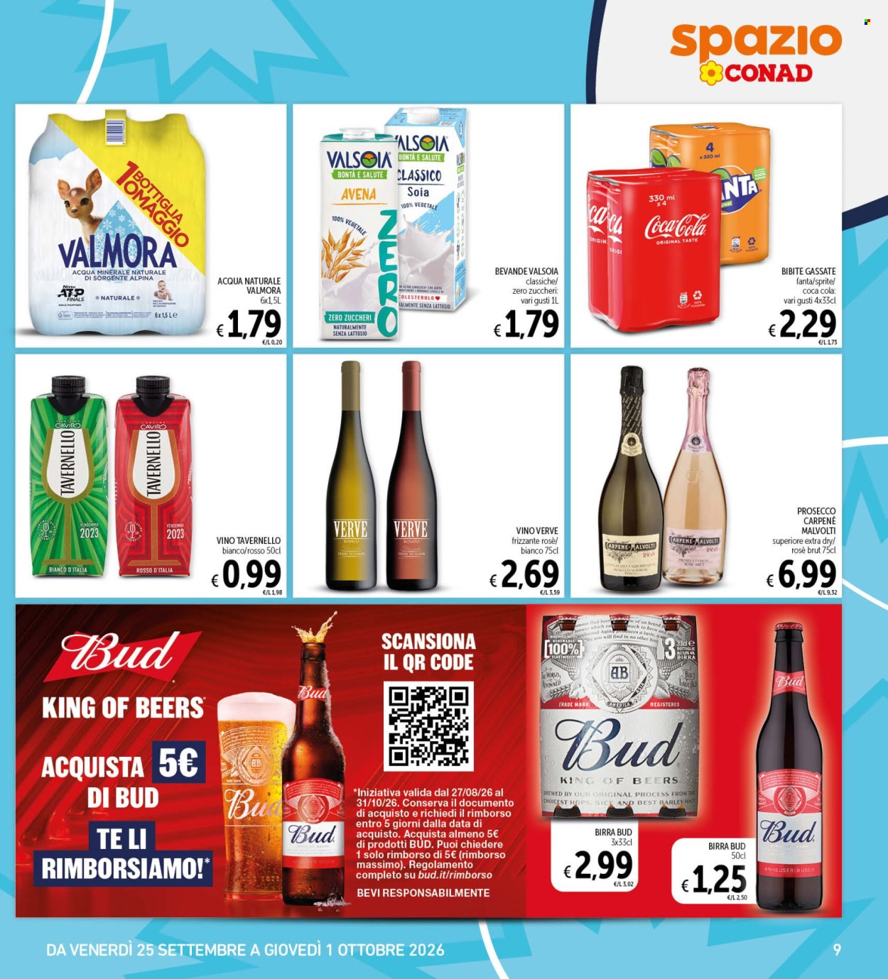 Volantino Spazio Conad - 25/9/2026 - 1/10/2026. Pagina 9