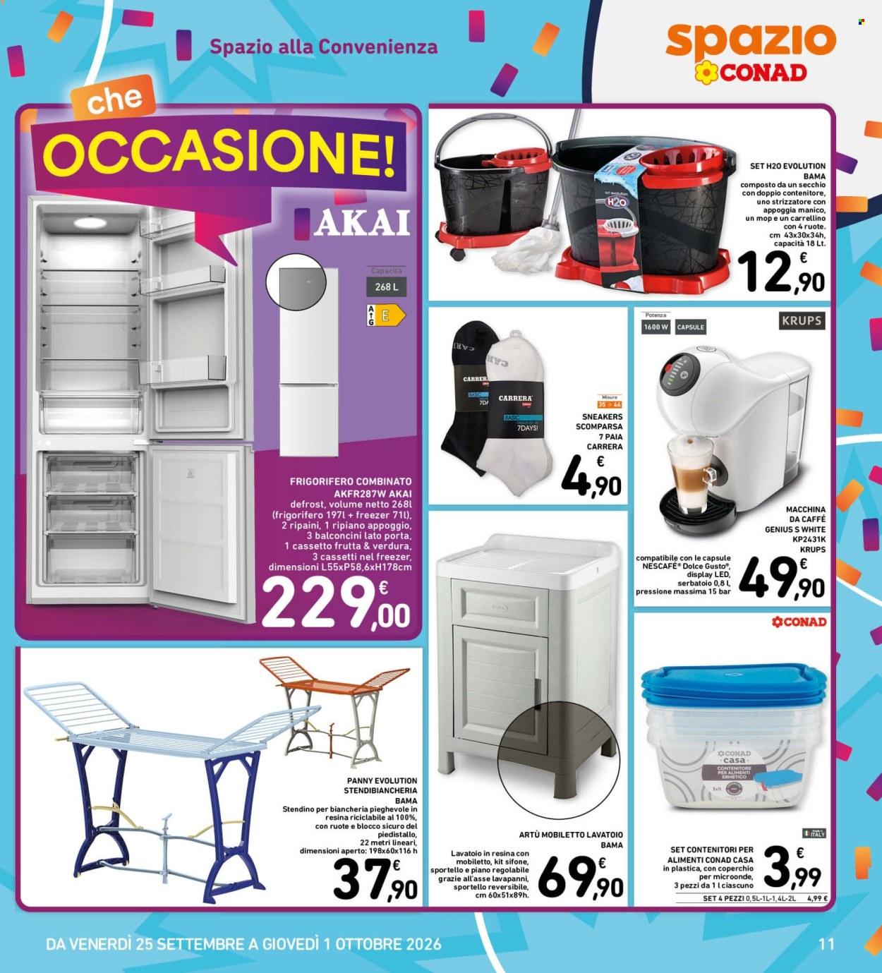 Volantino Spazio Conad - 25/9/2026 - 1/10/2026. Pagina 11