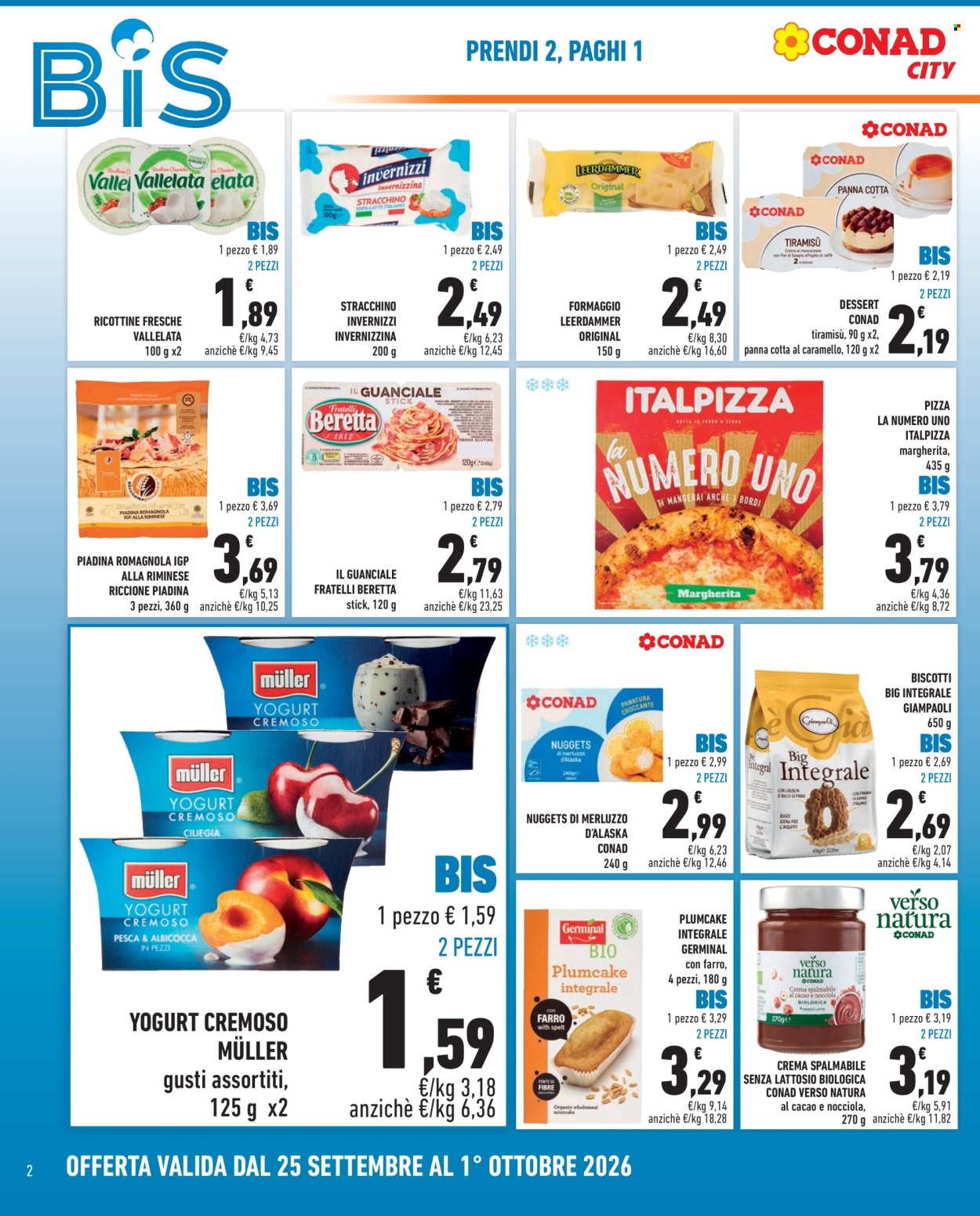 Volantino Conad City - 25/9/2026 - 1/10/2026. Pagina 2
