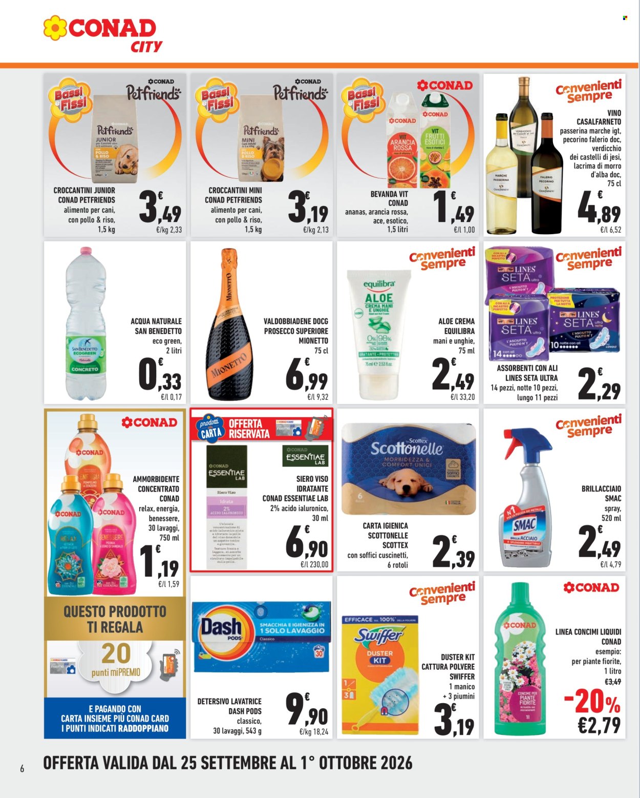 Volantino Conad - 25/9/2026 - 1/10/2026. Pagina 6