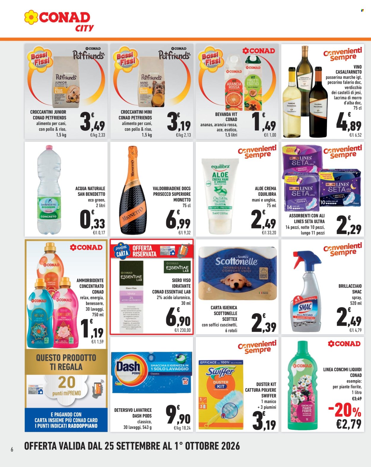 Volantino Conad - 25/9/2026 - 1/10/2026. Pagina 6